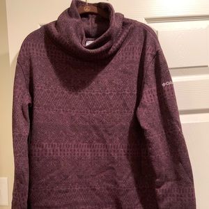 Colombia cowl pullover sweatshirt